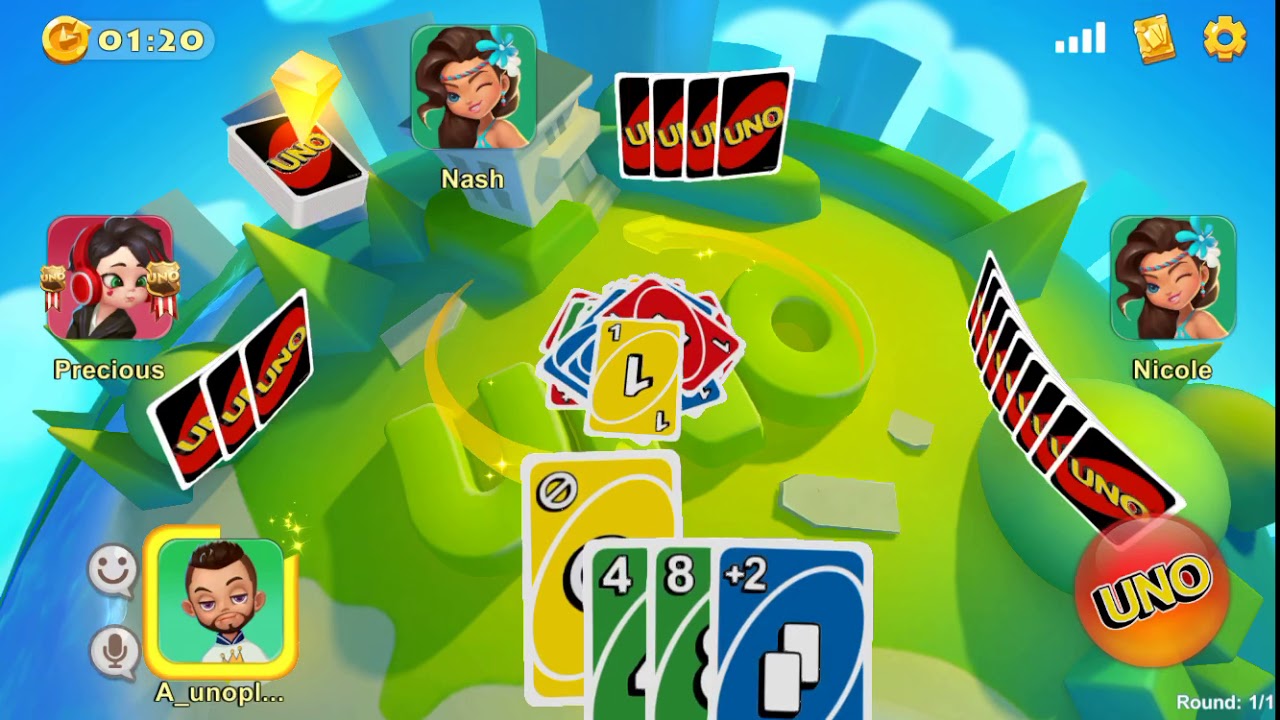 Uno battle royal