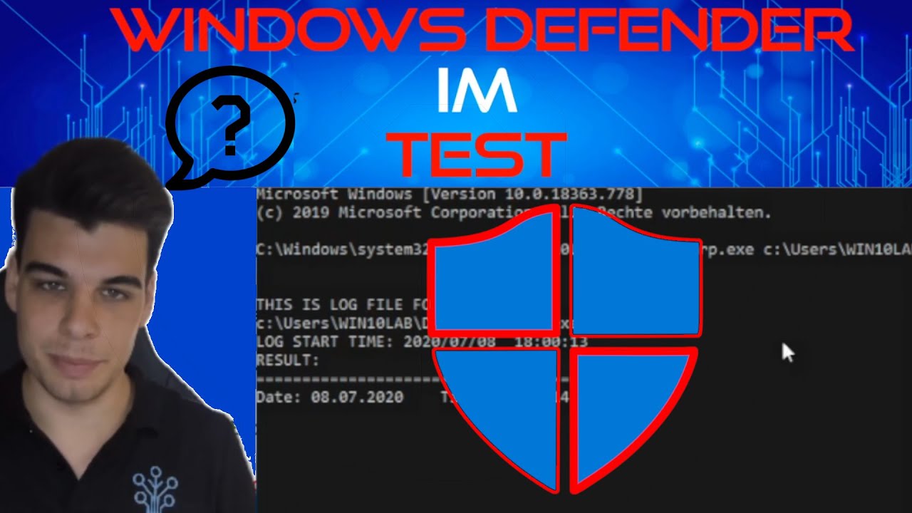 Windows Defender Test - Sicher oder Unsicher? [Deutsch]
