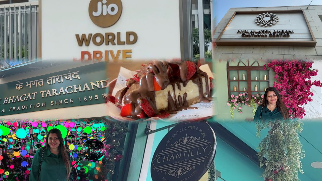 Mumbai’s Most Aesthetic Places 😍 Food | Cafés | NMACC #youtube #food #mumbai #nmacc #newyear #like 