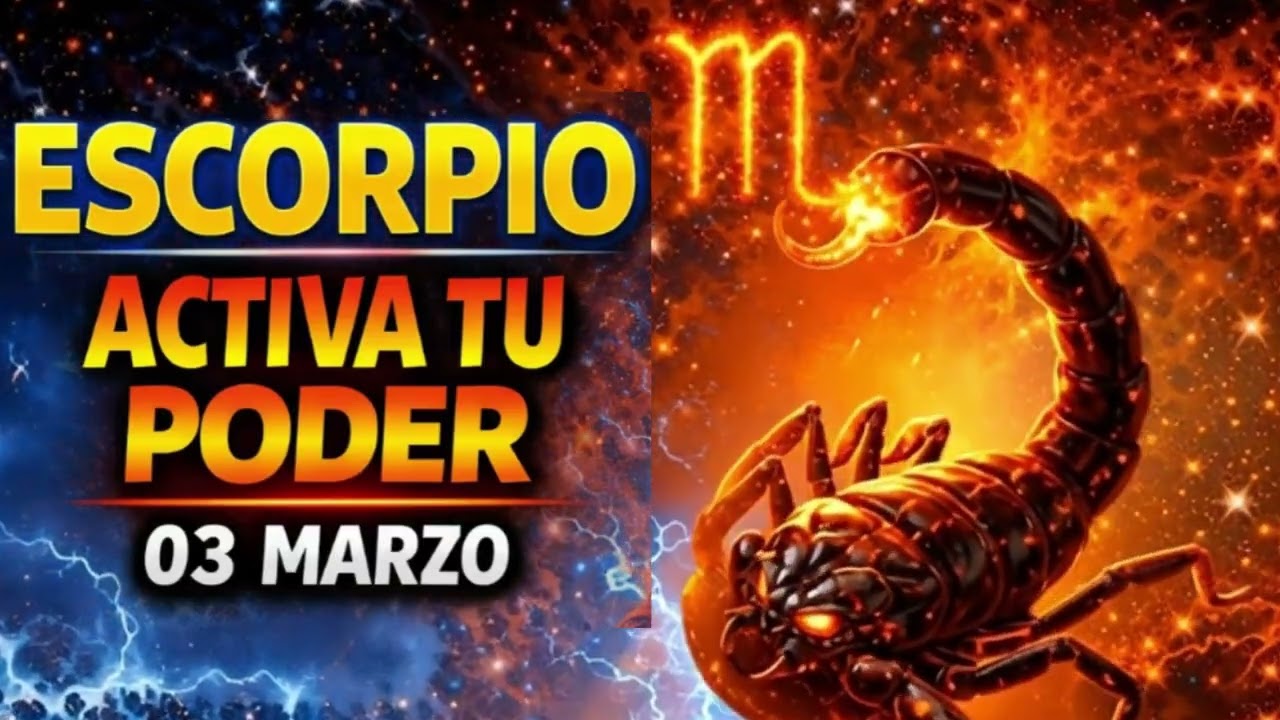 ESCORPIO ♏ ACTIVA TU PODER