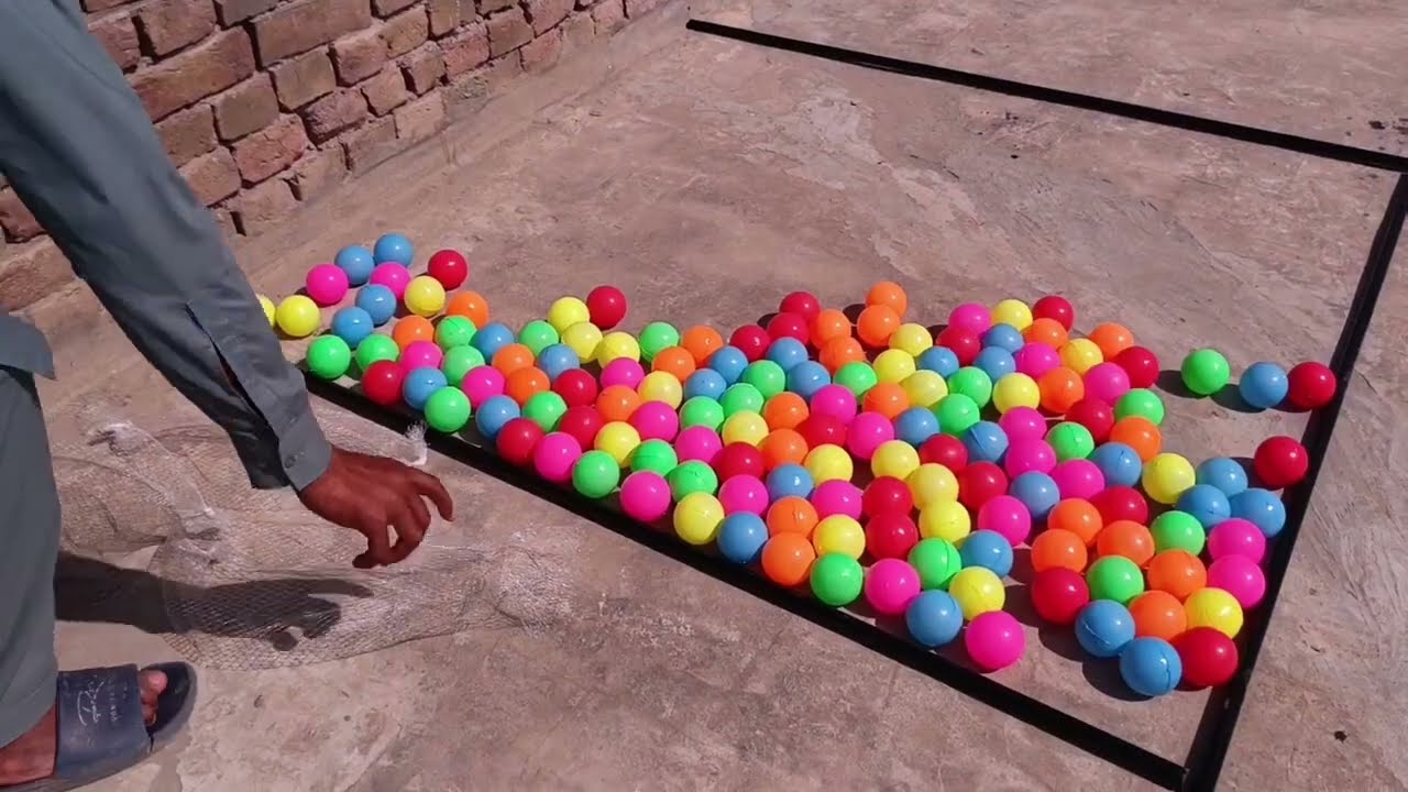 Color Balls Vlog | Stones & Marbles SHOW