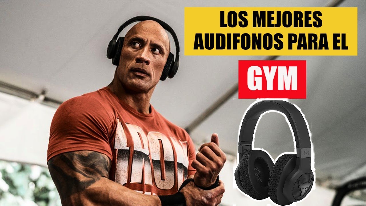 Cuales son los mejores audifonos para el gimnasio? Project rock Over ear headphones prueba en el gym