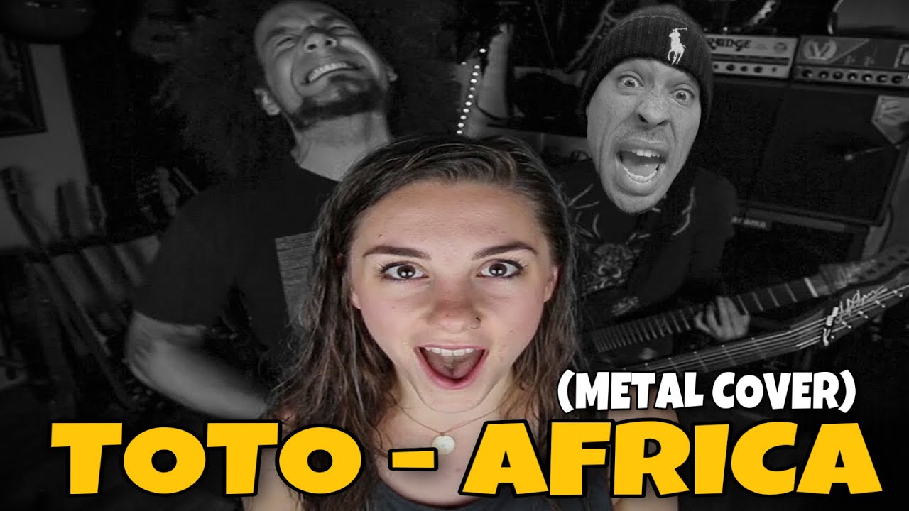 American Rapper REACTS to Toto - Africa (metal cover by Leo Moracchioli feat. Rabea & Hannah)