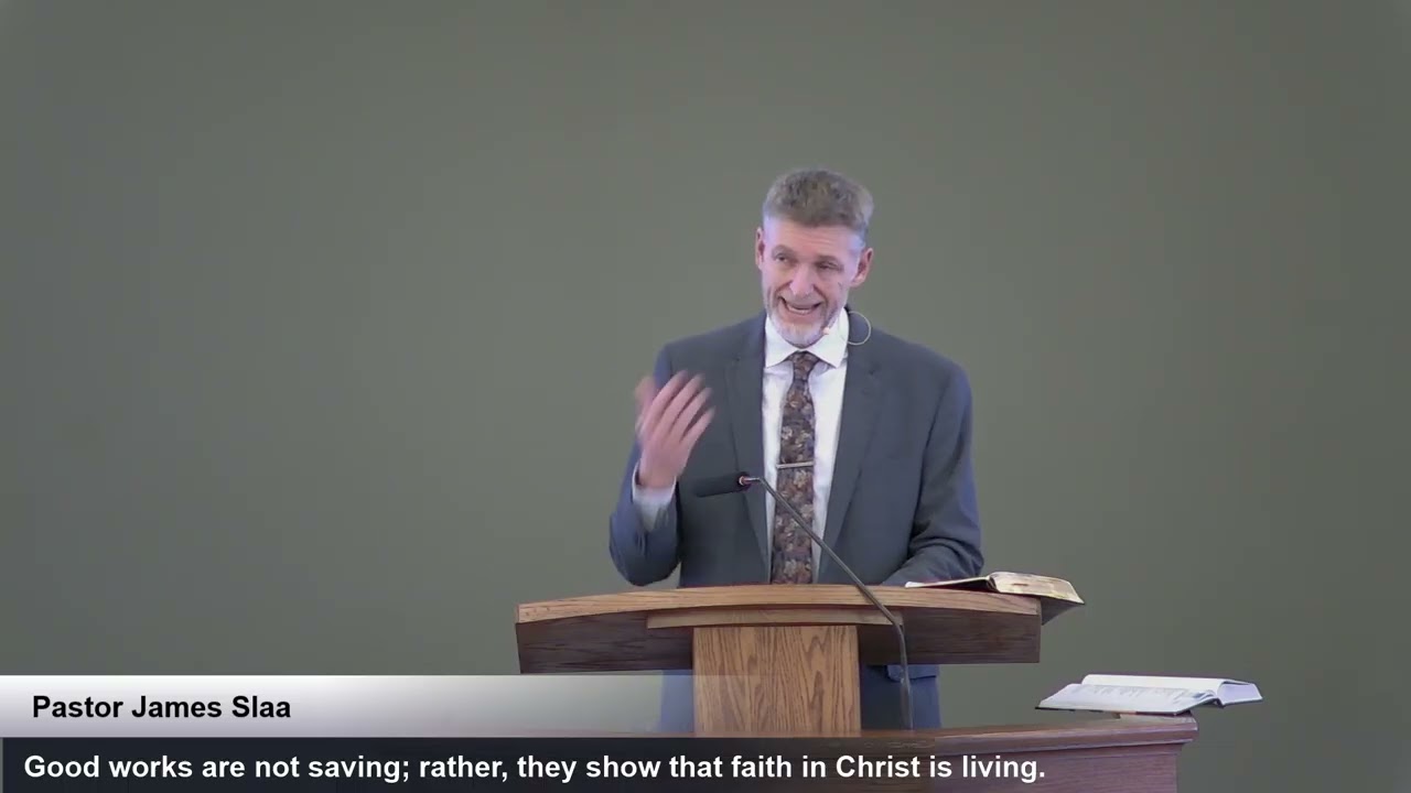 Pastor James Slaa - Lord's Day 24 - February 1, 2026 PM