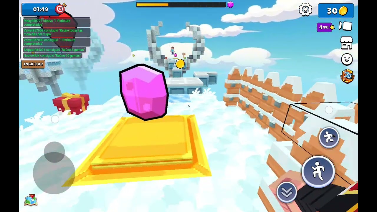 Speed run parkour#minefun#gamefun#videogames#videofun#