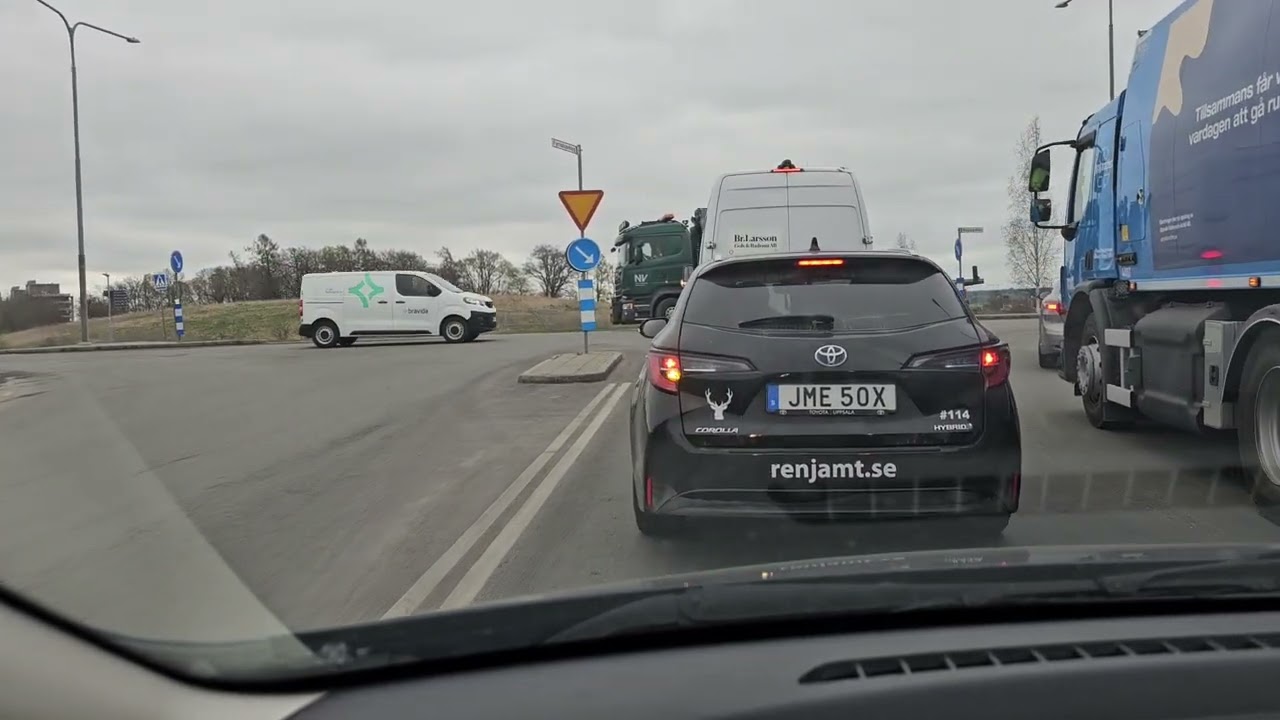 First solo past Gränby 😄 | The newby driver