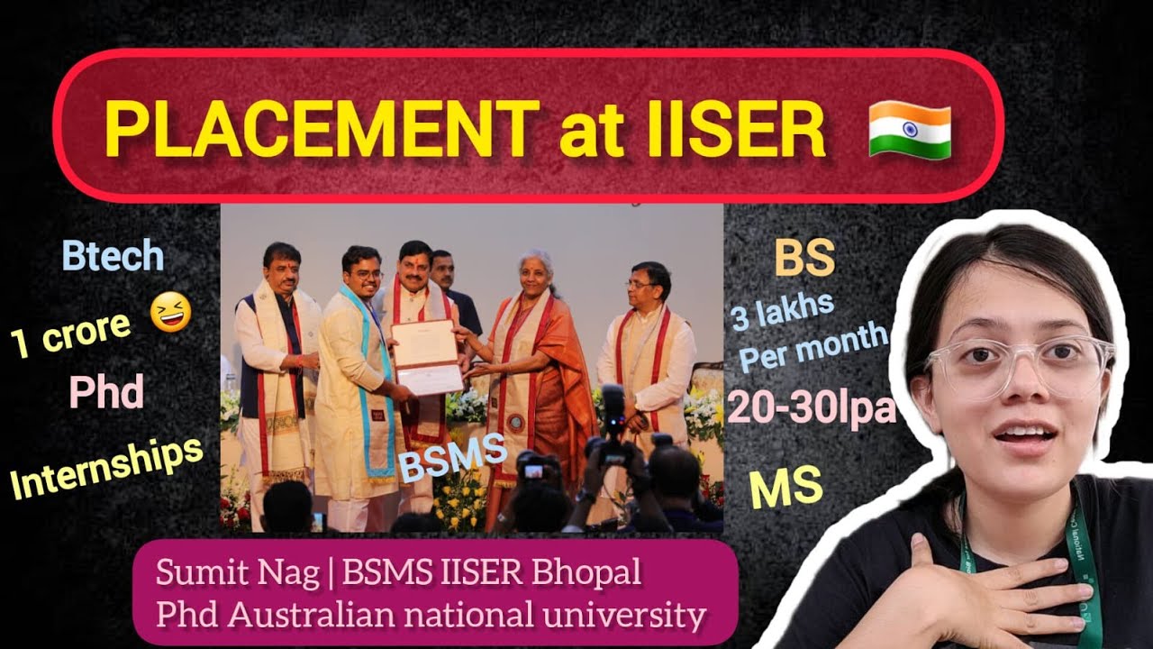 Placement at IISER | PhDs Stipend | Job opportunity after IISER