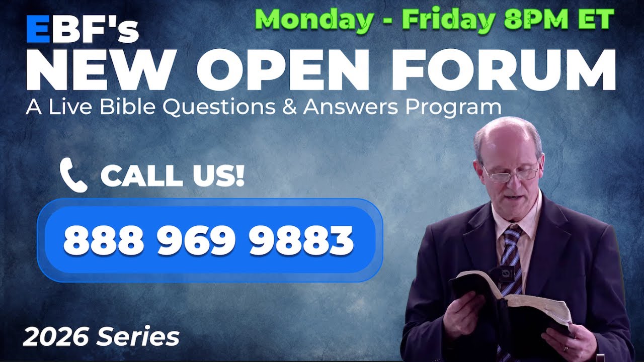 (Episode 1315) EBF's New Open Forum - February 3, 2026