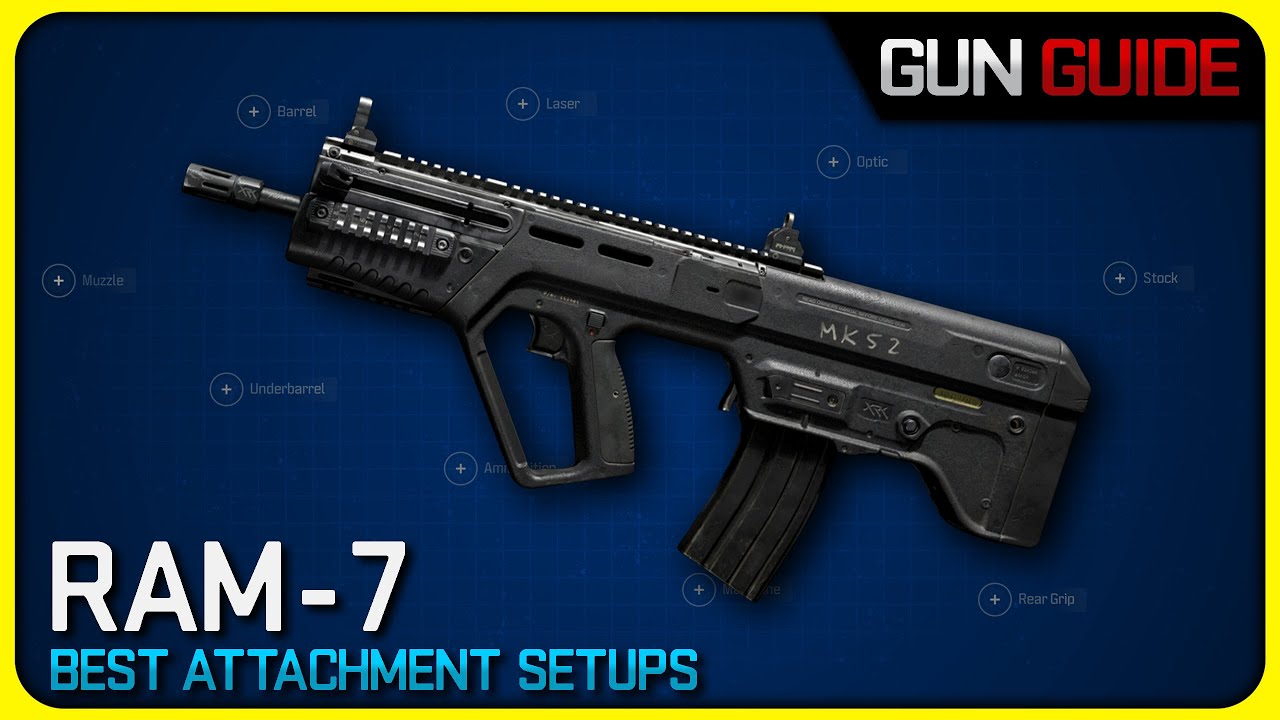 The NEW RAM-7 is a Headshot Machine! | (MWIII Best Setups)