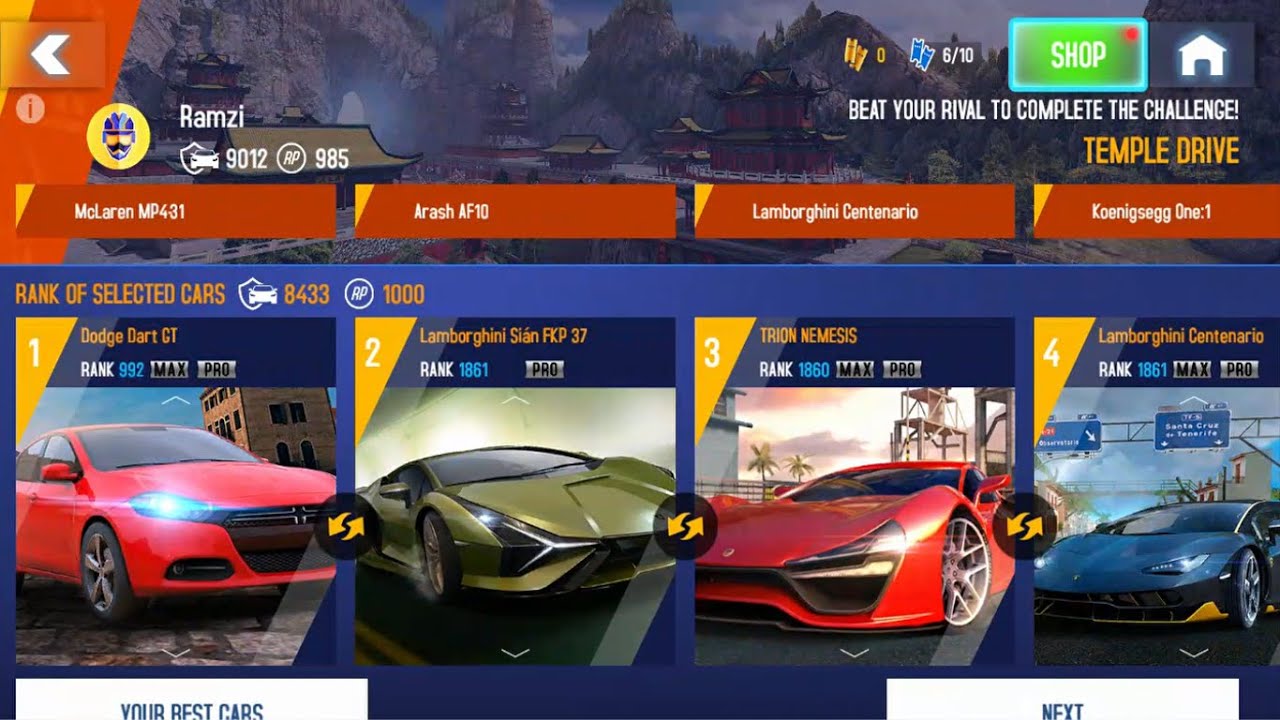 Asphalt 8: GAUNTLET MODE Dodge Dart GT Challenge 👀👍
