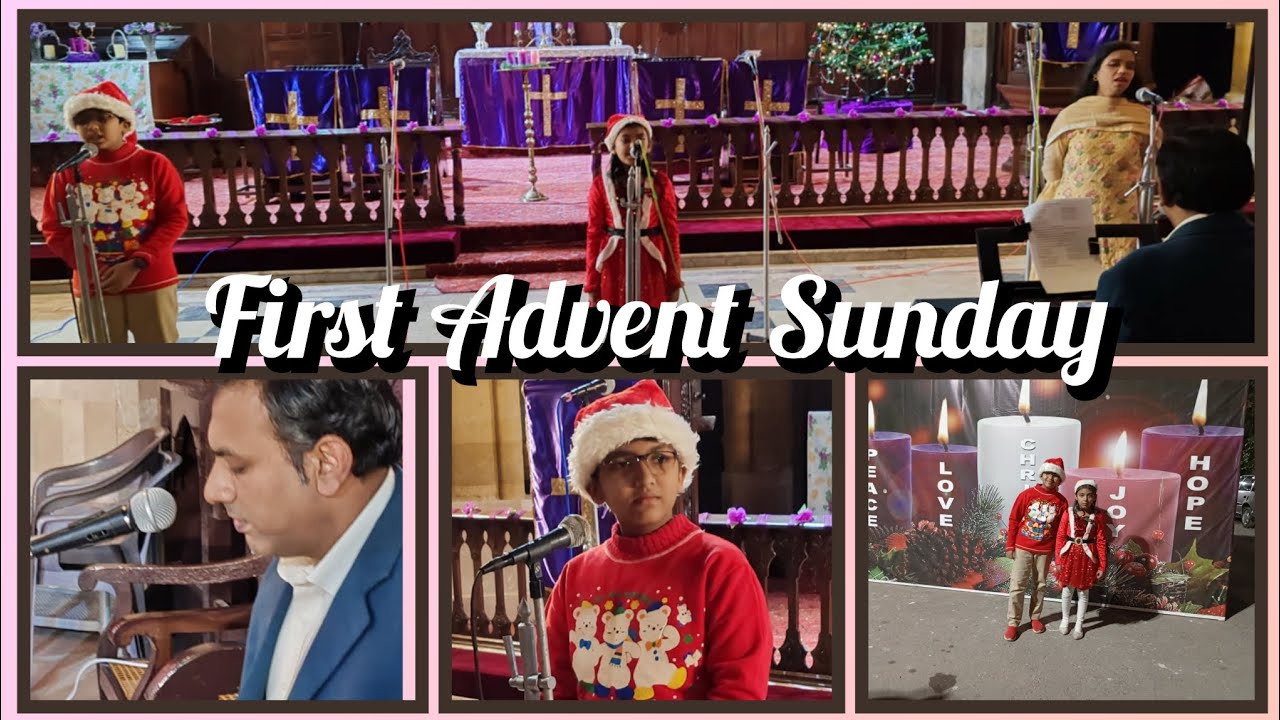 First Advent Sunday ||Carol Singing Program || Activities before Christmas ||