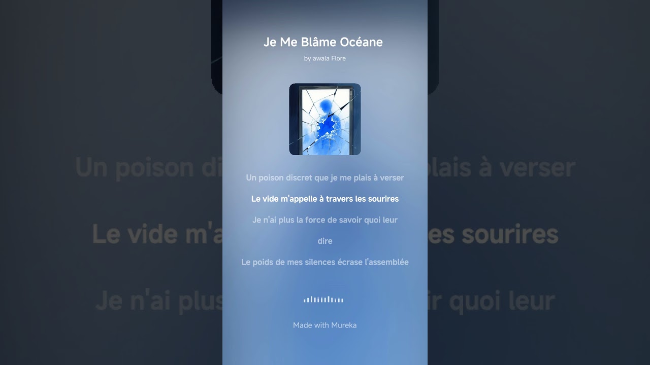 Suivait Océane pour des nouveautés musicale 
