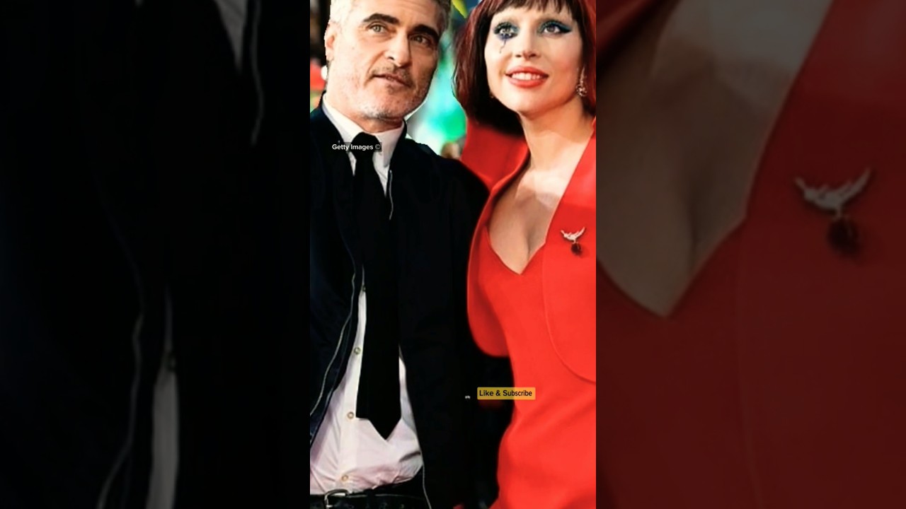 joaquin phoenix and lady gaga attend joker folie &agrave; deux premiere in UK with director todd philips