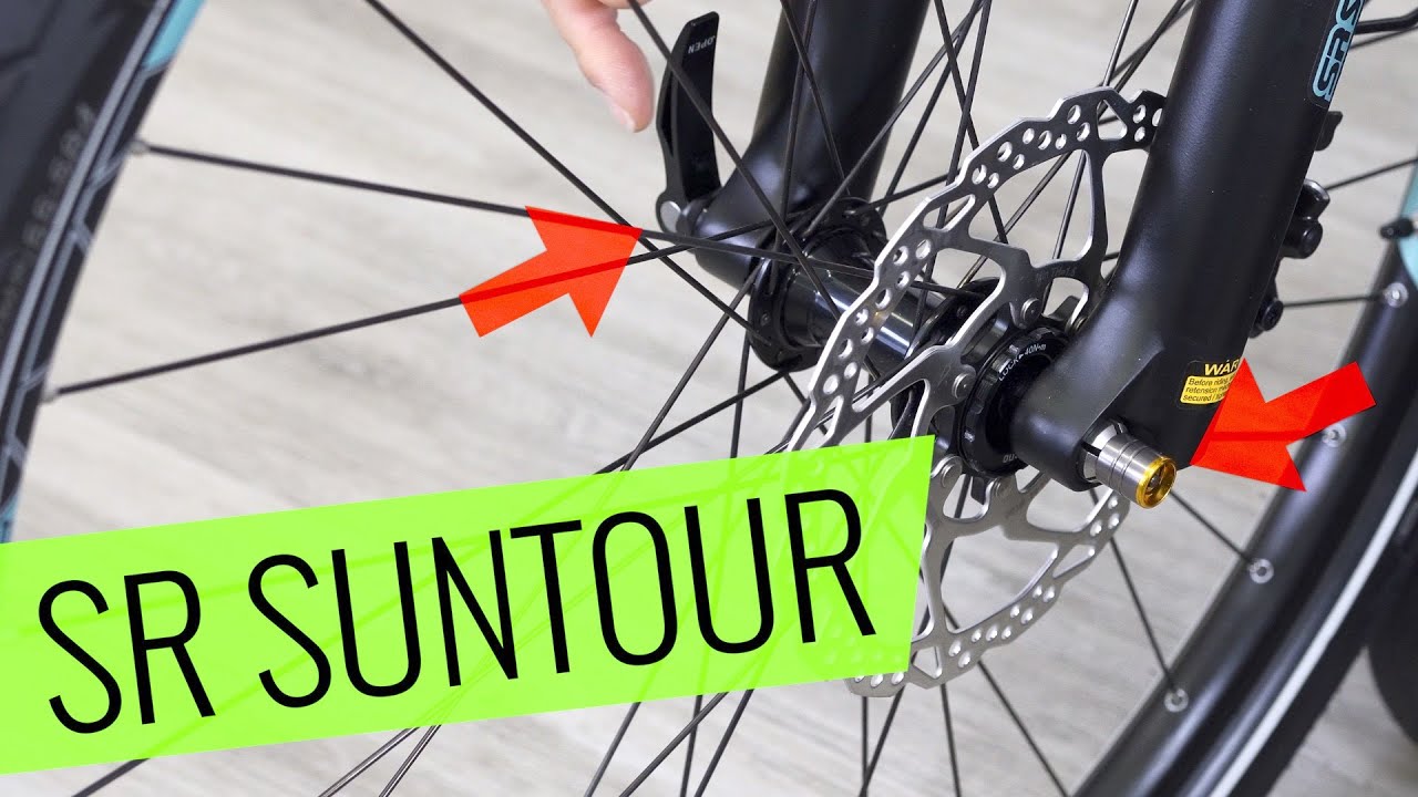 SR SUNTOUR STECKACHSE Tutorial - Einfach & Schnell - Fahrrad.org
