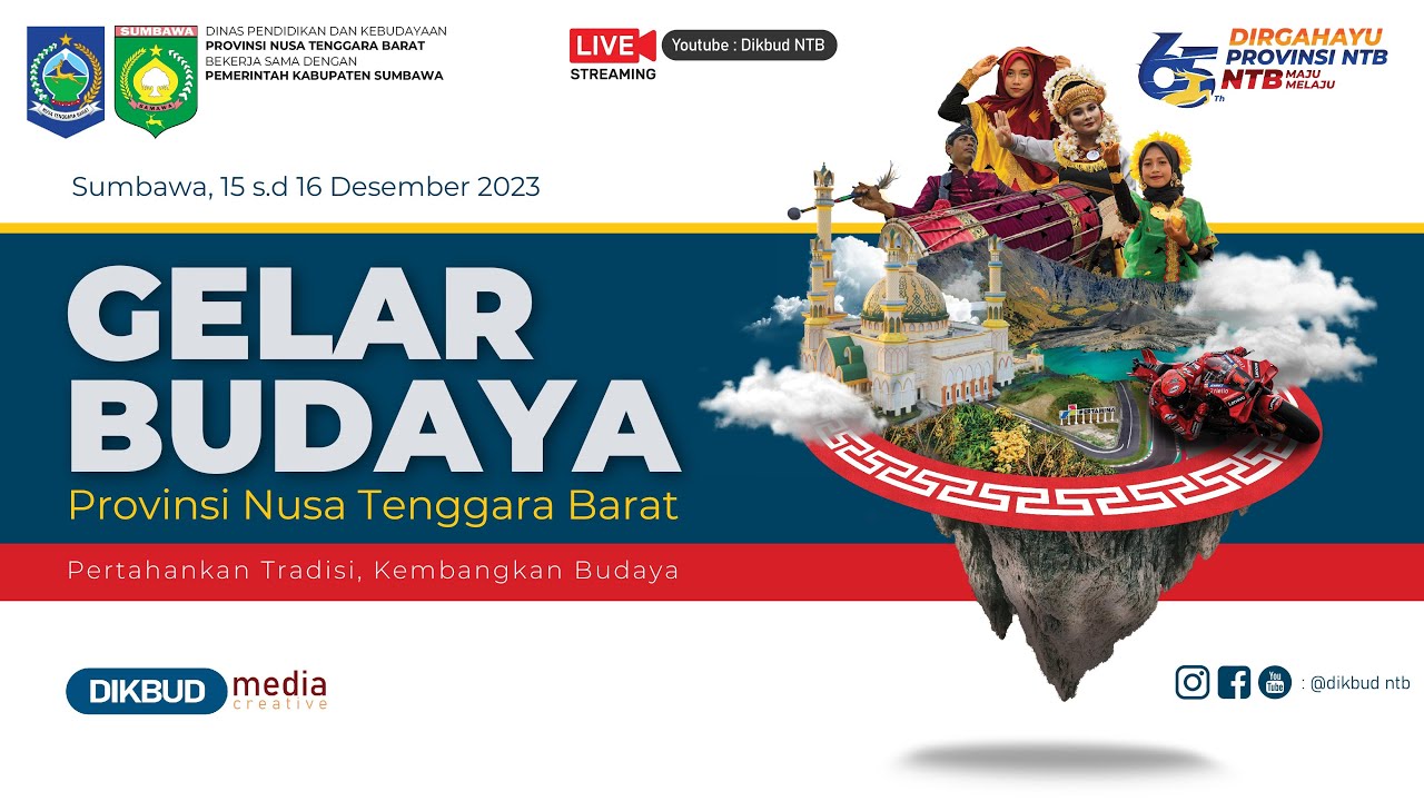 Part. 2 LIVE : Penutupan Gelar Budaya dalam Rangka HUT NTB Ke 65