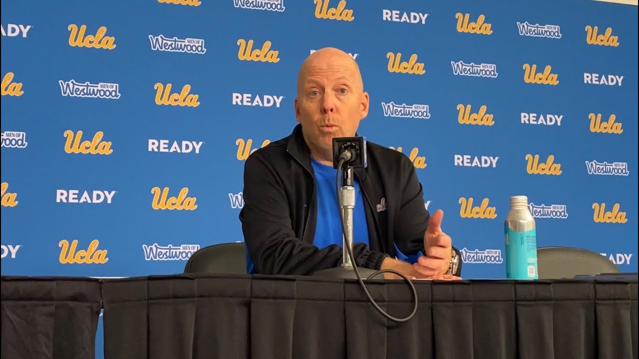 UCLA head coach Mick Cronin after double-overtime loss to Indiana (1.31.26)
