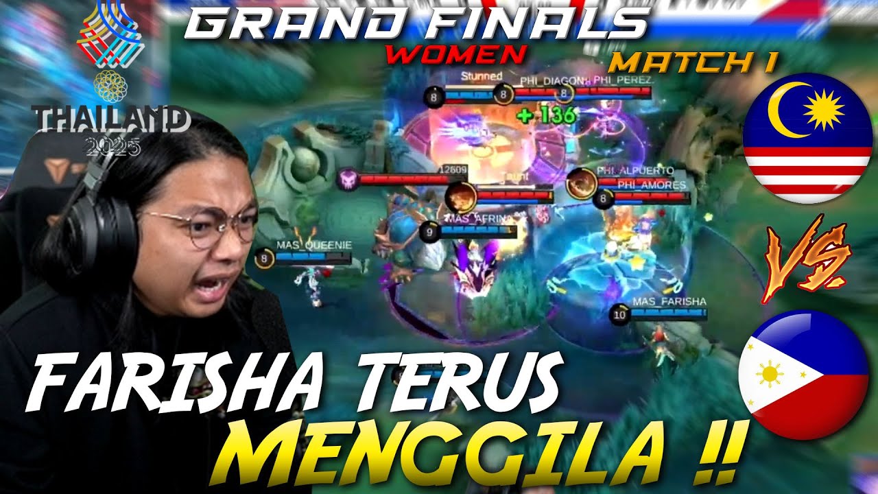 MALAYSIA VS PHILIPPINES MATCH 1 GRAND FINALS SEA Games 33rd ! (Women's)
