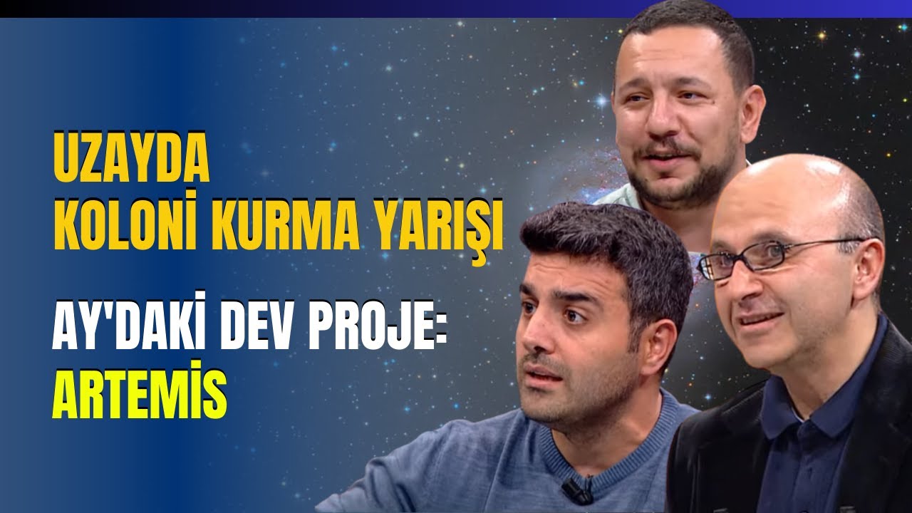Uzayda Koloni Kurma Yarışı... Ay'daki Dev Proje: Artemis...