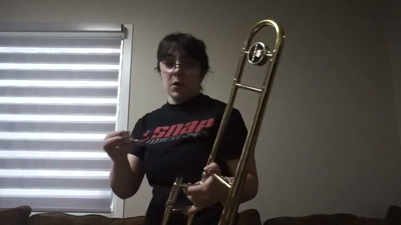 How to Play the Bb Major Scale on the Trombone | Emma & Ellie