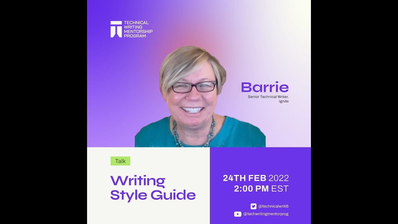 Introduction to writing style guides