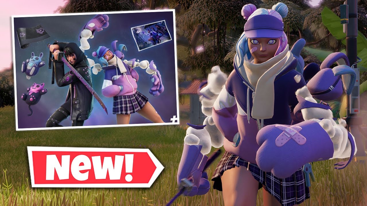 *NEW* BEST FRIENDS Bundle Gameplay in Fortnite! (HALLEY & LEELAH Skins)