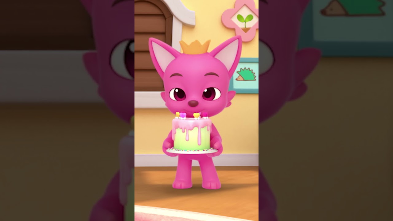 Happy Birthday, Pinkfong💝 We love you to the moon and back 🌙 🚀 #wonderstar #friends