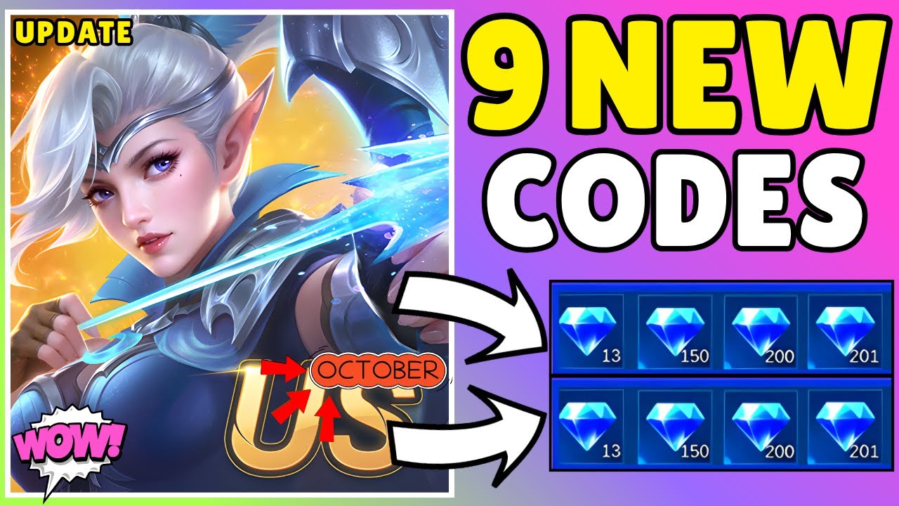 Mobile Legends Redeem codes 20 October, 2025 - MLBB Diamond Codes + Promo Diamonds Mega Sale 2025