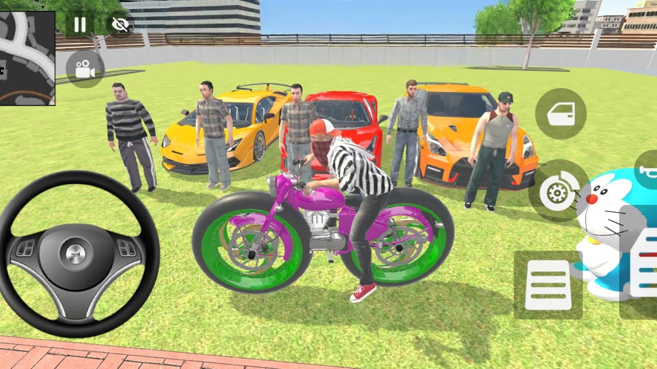 🔥🚘 Indian Theft Auto Simulator: Franklin Purchases 3️⃣super car & racing car from Indian Showroom!😱💥