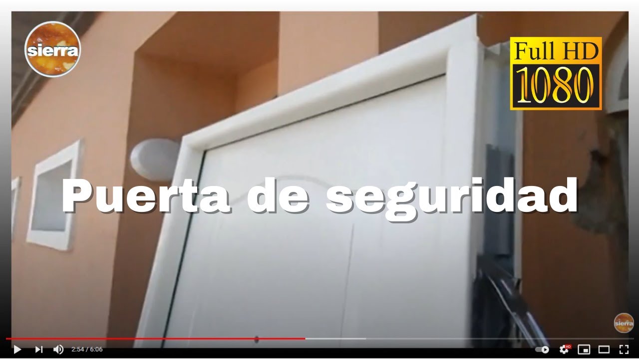 como colocar puerta de seguridad