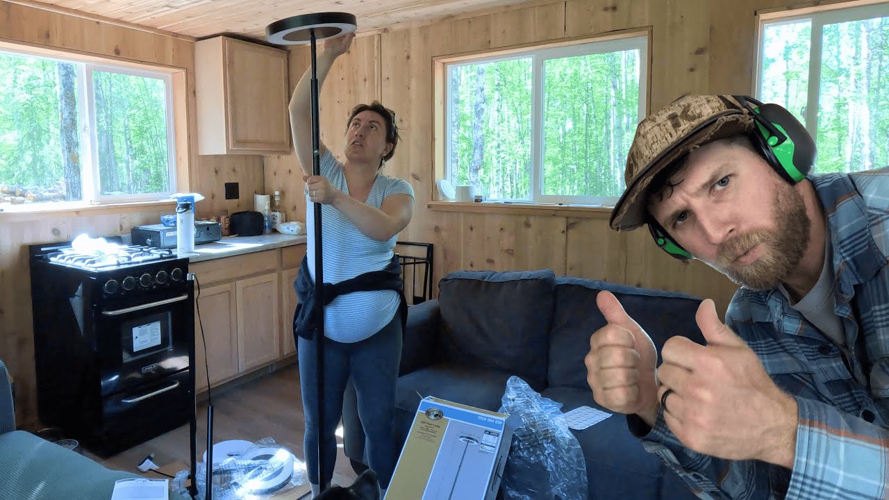 Cabin Work At 39 Weeks Pregnant | Alaska Off-Grid Life