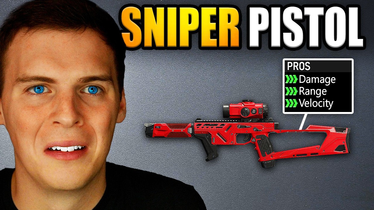 I Turned My Pistol Into a SNIPER in Warzone and It's Disgusting