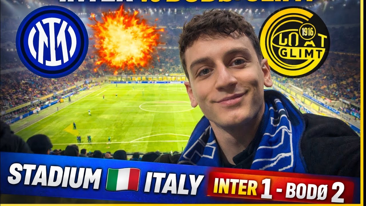 INTER-BODO GLIMT 1-2  STADYUM SAN SIRO | ITALY COMO VLOG / TURKCE MAC VLOGU