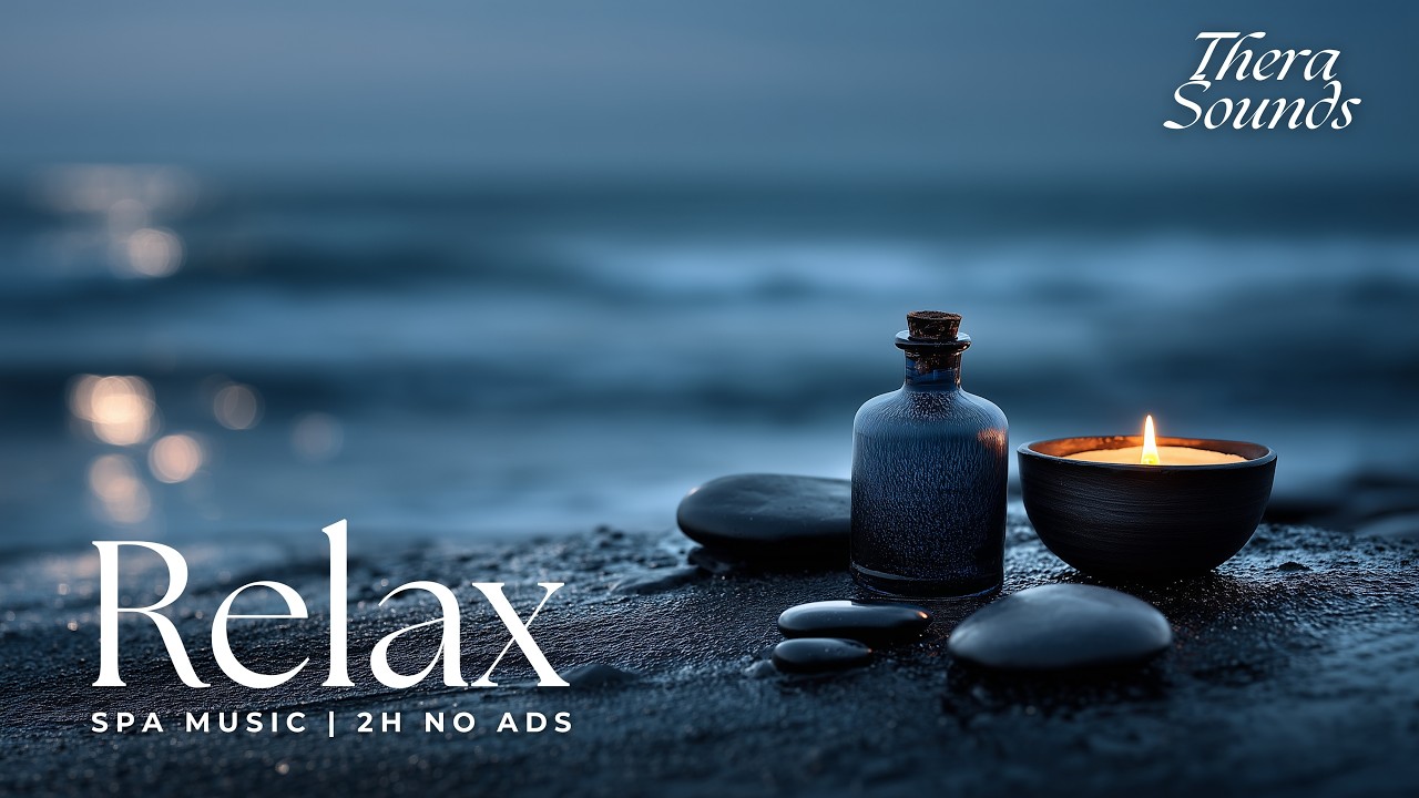 Relax Deeply & Heal Your Soul Completely 🌊 Midnight Ocean Music for Deep Sleep & Inner Peace | No Ad
