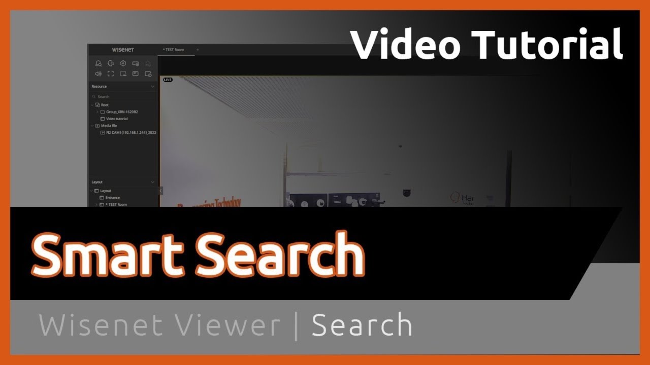 [Wisenet Viewer] Smart Search