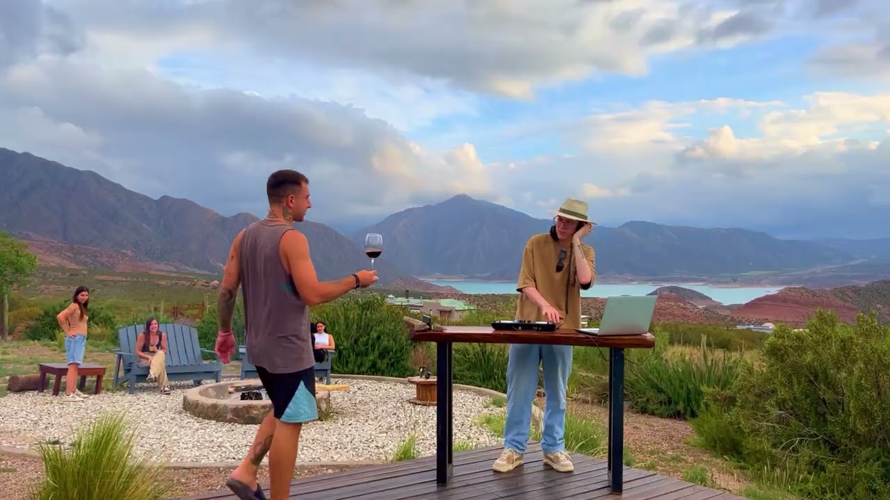 Jeff Brill - House DJ Set con amigos en Los Andes | Potrerillos, Mendoza 