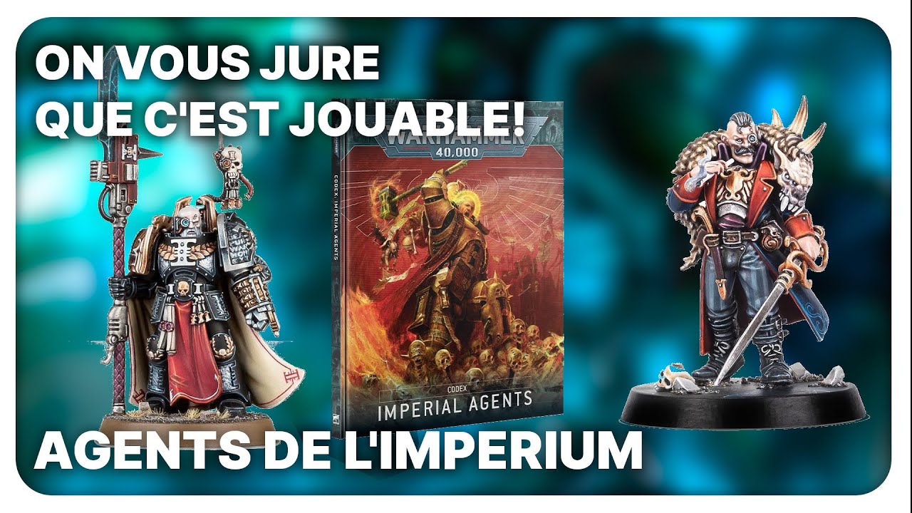 Le Codex le plus sous-coté de la 10ème édition ? Les Agents de l'Imperium
