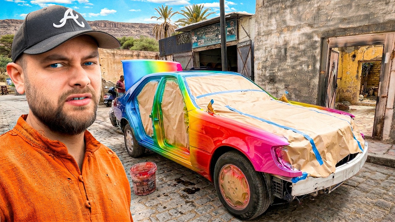 Afrika-Werkstatt: Seltene Farbe f&uuml;r mein Auto - Plan&auml;nderung?