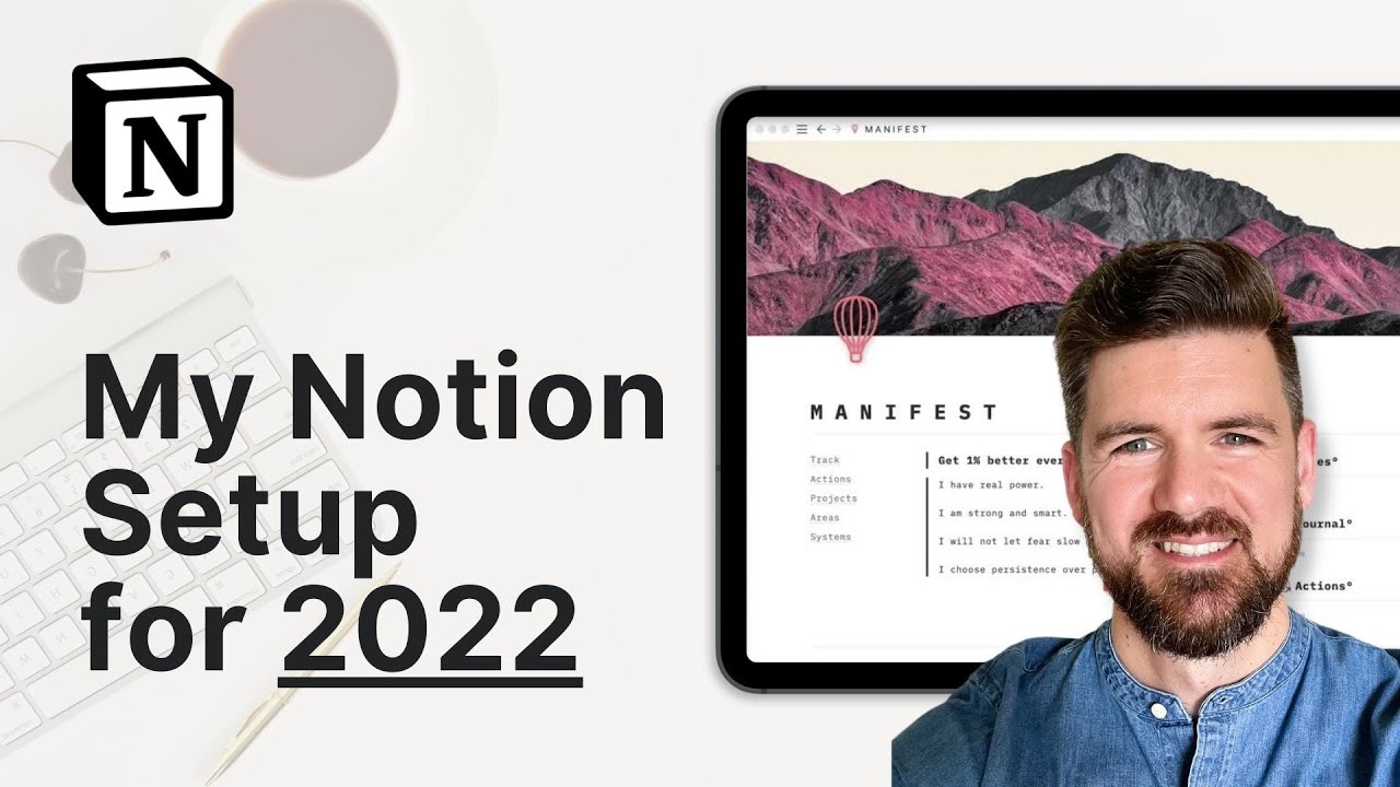 My 2022 Notion Setup - How I Organize Everything in Notion Using TAPAS