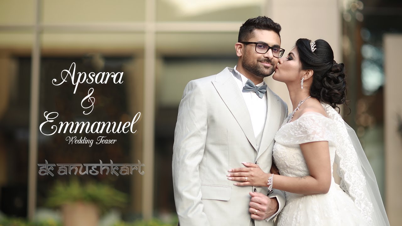 Apsara & Emmanuel Wedding Reception Teaser 4k