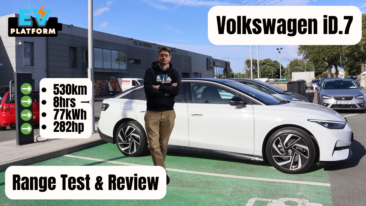 Volkswagen iD.7 | Range Test & Review | Great efficiency!