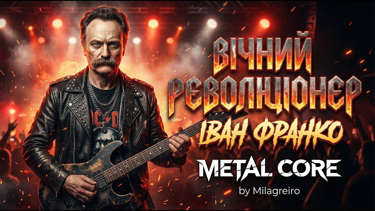 Вічний Революціонер —Іван Франко |Metal Core by Milagreiro Український хіт 2026 Official Music Video