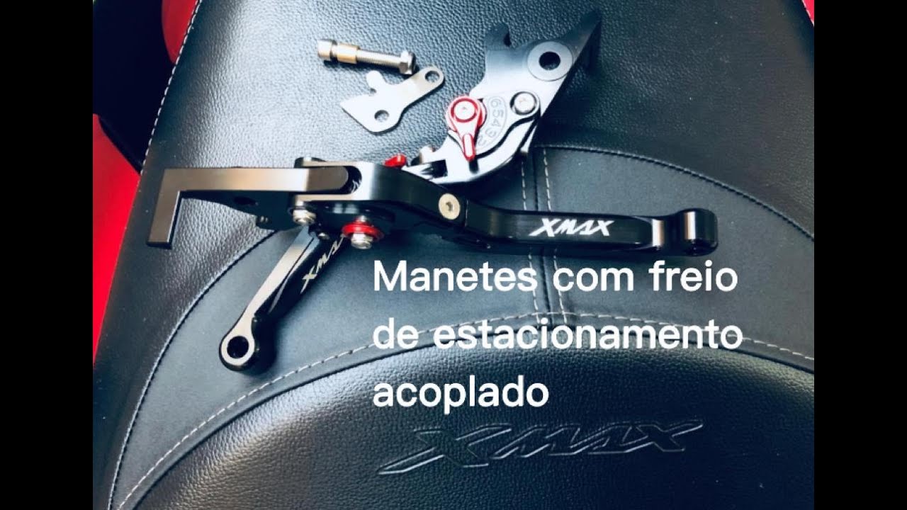 Manetes com freio de estacionamento - Yamaha Xmax 250