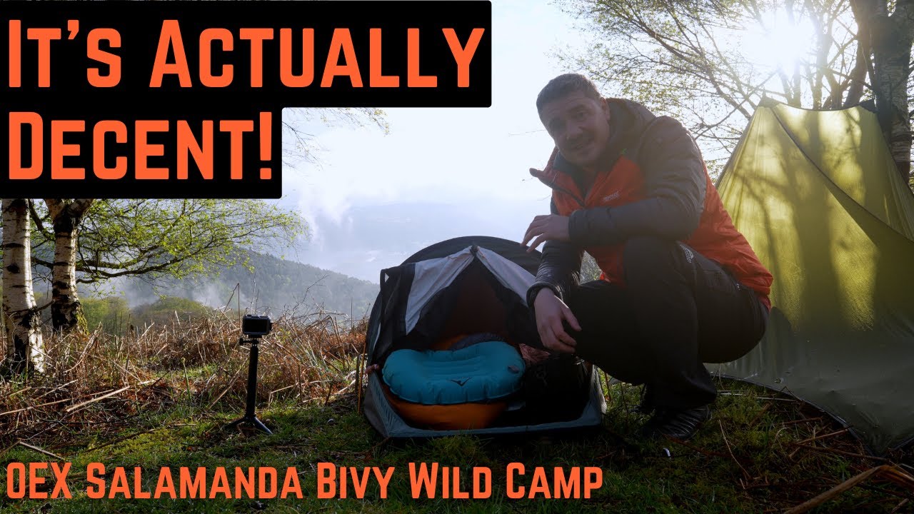 OEX Salamanda Bush Pro Bivy wild camp