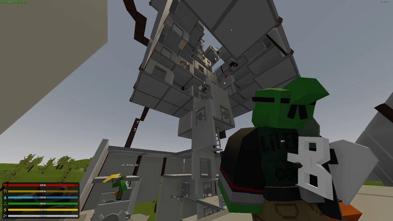 Unturned - SOD raid base 100+ rocket.