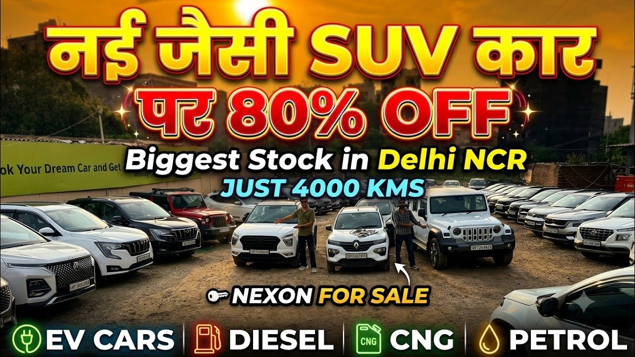 नई जैसी Cars direct 80% Discount पर! Biggest Used Car Dealer in Noida | Adharshiya Motors
