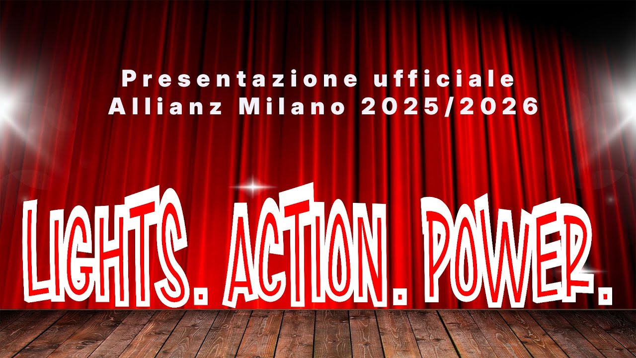 Presentazione Allianz Milano 25/26