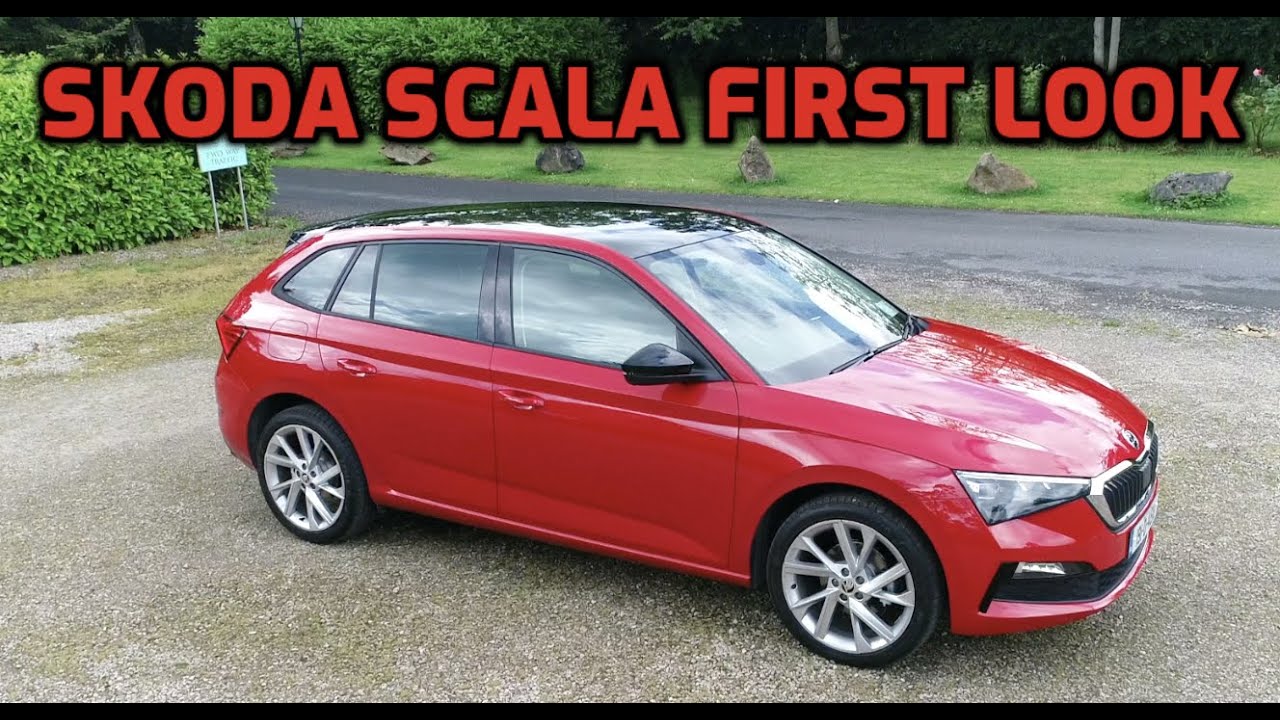 Обзор Skoda Scala 1.0 TSI | Первый взгляд на новый хэтчбек Skoda!