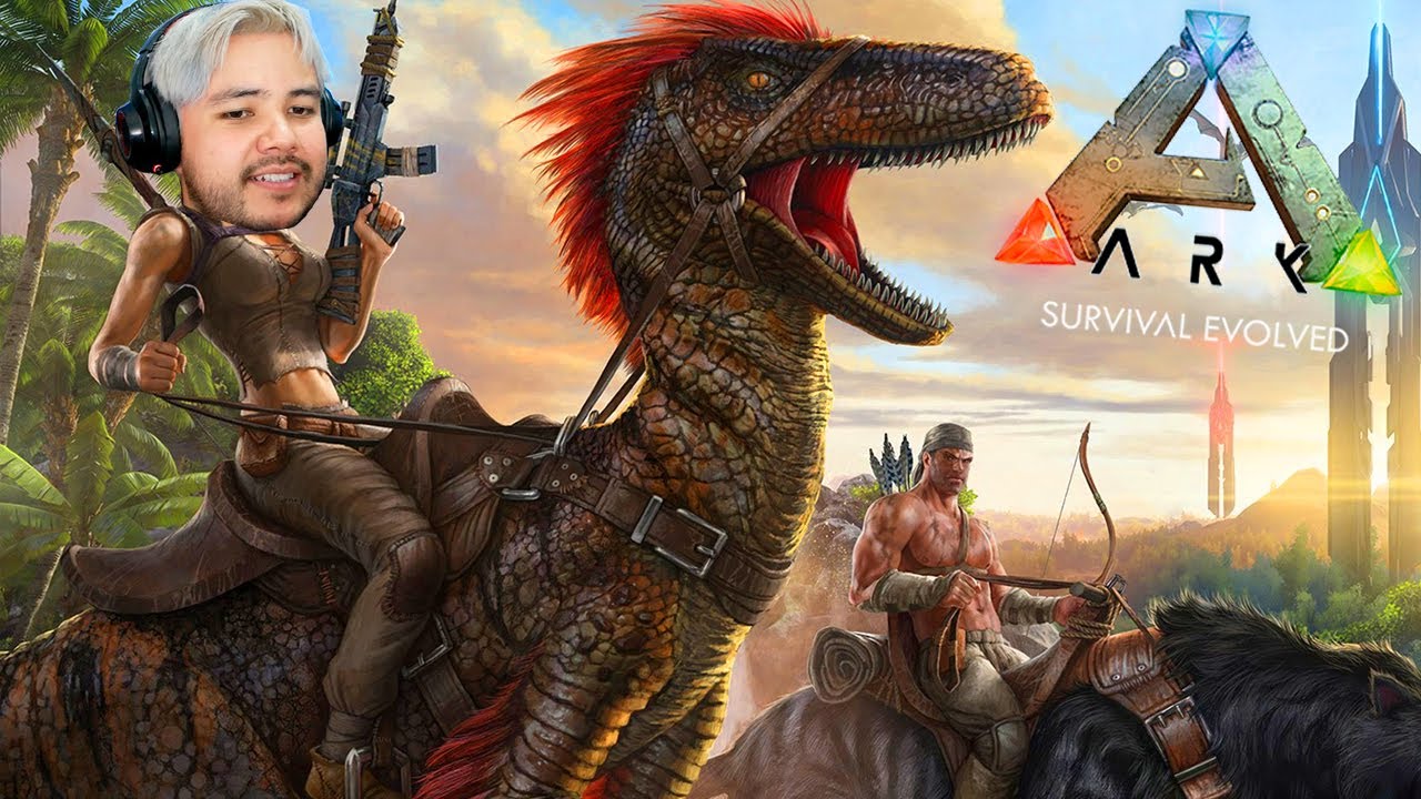 ARK PS4 - A Primeira Vez Jogando Ark no Console!