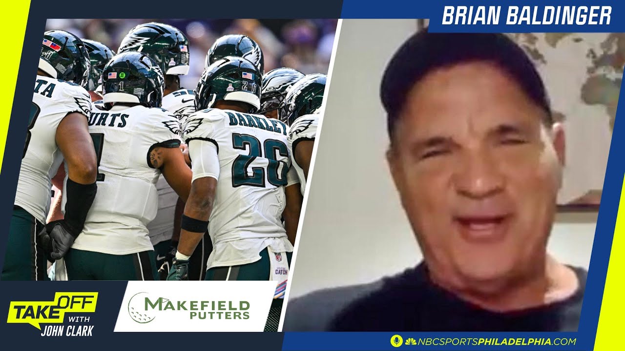 Brian Baldinger believes Eagles offense is waking up ahead of matchup with Giants | Takeoff Podcast