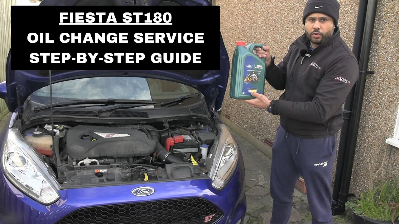 Fiesta ST180: Oil Change Service (Step-by-Step Guide)